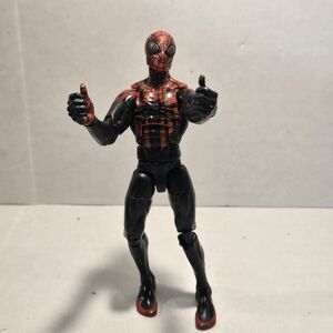 Hasbro Marvel Spider-Man 6” Action Figure Black Red Costume Loose